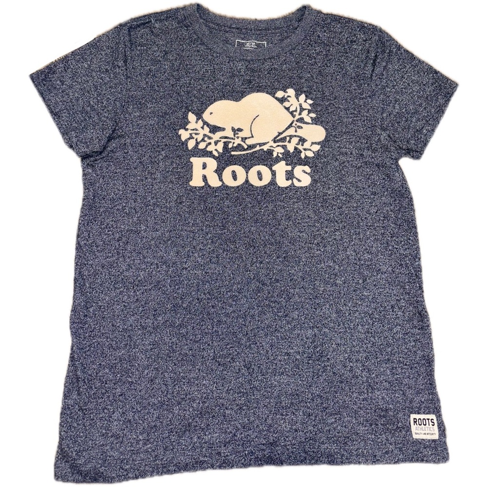 Roots Canada Cooper Beaver T Shirt Medium